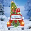 Collections Etc Christmas Vintage Red Truck Garden Stake Decoration 1 Collections Etc Christmas Vintage Red Truck Garden Stake Decoration -Home Decor Store GUEST 0132b5e2 154d 48cc 9934 995159b4d89b