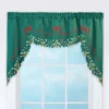 Collections Etc Holly Border Curtain Swag Holiday Valance 1 Collections Etc Holly Border Curtain Swag Holiday Valance -Home Decor Store GUEST 035171be 1e92 4b74 9618 9c956b50637e