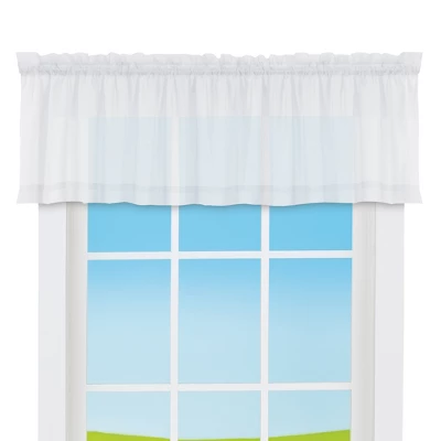 Collections Etc Elegant Sheer Voile Rod Pocket Window Valance 12 Collections Etc Elegant Sheer Voile Rod Pocket Window Valance - Image 10