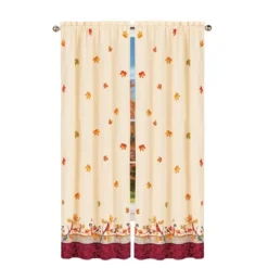 Collections Etc Fall Leaves Bird Curtains -Home Decor Store GUEST 0df4c6c6 1fb1 4c41 bfcd 2a9e6645bd15