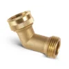 Collections Etc Brass Elbow Hose Connector -Home Decor Store GUEST 0f6c5b4a efa0 4475 a13c 2ce600e2b37b