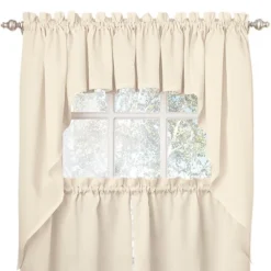 Collections Etc Solid Textured Swag Window Curtain Pair, Single Panel, 17 Collections Etc Solid Textured Swag Window Curtain Pair, Single Panel, -Home Decor Store GUEST 1f724202 e2bc 433e b5a3 5d74fa1a7725