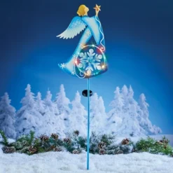 Collections Etc Solar Angel Snowflake Wind Spinner Garden Stake 11.5 X 2.75 X 42.75 -Home Decor Store GUEST 227eca3e b538 4b5e b31b 37f0f53b734c