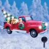 Collections Etc Solar Red Holiday Truck And Puppies Metal Yard Stake 2 Collections Etc Solar Red Holiday Truck And Puppies Metal Yard Stake -Home Decor Store GUEST 28ea395d 2901 4599 aada 43e12b4c840c