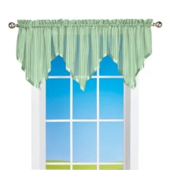 Collections Etc 3pc Striped Sheer Valance Set -Home Decor Store GUEST 2c2dd343 64d9 477c aa00 58c8b65b8c17