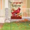 Collections Etc Fall Cardinal Welcome Double-Sided Garden Flag -Home Decor Store GUEST 2cccb1db 7605 4759 bea0 e732cfb26db8