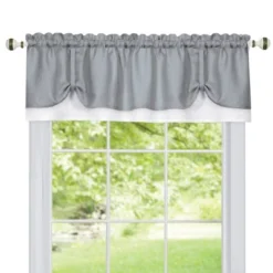 Collections Etc Darcy Two-Tone Rod Pocket Window Curtain Valance With Pick-Up Accents, Home Décor For Any Room 17 Collections Etc Darcy Two-Tone Rod Pocket Window Curtain Valance With Pick-Up Accents, Home Décor For Any Room -Home Decor Store GUEST 2e43f3d0 3bb5 41ca a873 a09cf54ba67d