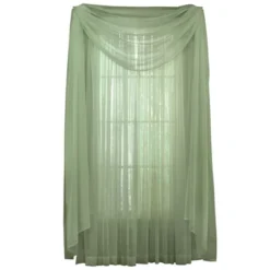 Collections Etc Sheer Window Scarf Curtain, Single Panel, -Home Decor Store GUEST 38da388b 19b6 451e 8480 f736d76c005f