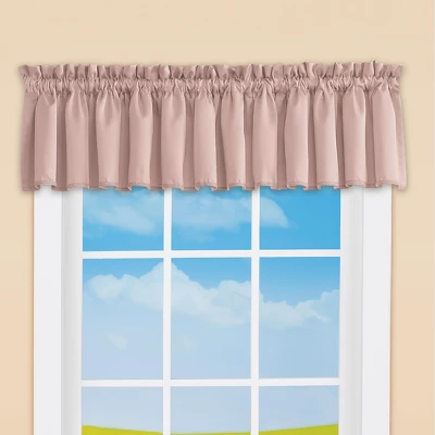 Collections Etc Madison Room Darkening Valance 3 Collections Etc Madison Room Darkening Valance