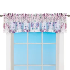 Collections Etc Floral Sheer Valance -Home Decor Store GUEST 3fdf12c1 e32b 4c84 8f13 b1b5e90ace74