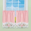 Collections Etc Rose Trim Embroidered Rod Pocket Top Window Curtains 2 Collections Etc Rose Trim Embroidered Rod Pocket Top Window Curtains -Home Decor Store GUEST 40c7a078 579e 464a a724 27a967e2f224