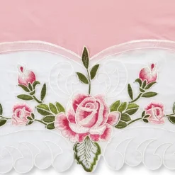 Collections Etc Rose Trim Embroidered Rod Pocket Top Window Curtains 9 Collections Etc Rose Trim Embroidered Rod Pocket Top Window Curtains -Home Decor Store GUEST 4877472f 3df5 4d11 bc99 5a1970bf3df6