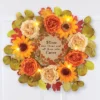 Collections Etc Artificial Autumn Blessing LED Lights Door Wreath 18" X 5" X 18" 1 Collections Etc Artificial Autumn Blessing LED Lights Door Wreath 18" X 5" X 18" -Home Decor Store GUEST 4a3541aa 0b71 4f75 880a 4ab9f13737c2