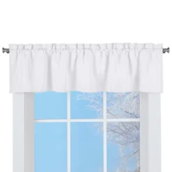 Collections Etc Solid Textured Swag Window Valance With Rod Pocket Top For Easy Hanging - Classic Home Decor For Any Room -Home Decor Store GUEST 5fc029ba 4f9d 484e a931 5822939bef5c