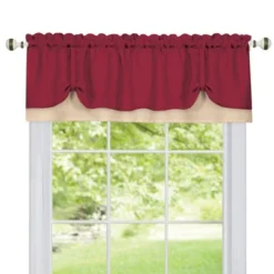 Collections Etc Darcy Two-Tone Rod Pocket Window Curtain Valance With Pick-Up Accents, Home Décor For Any Room 16 Collections Etc Darcy Two-Tone Rod Pocket Window Curtain Valance With Pick-Up Accents, Home Décor For Any Room -Home Decor Store GUEST 62d45851 679f 41a3 8027 ee0638a096d6