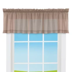 Collections Etc Elegant Sheer Voile Rod Pocket Window Valance 15 Collections Etc Elegant Sheer Voile Rod Pocket Window Valance -Home Decor Store GUEST 64615f06 264f 409b 81cb de2be0bb2e2f