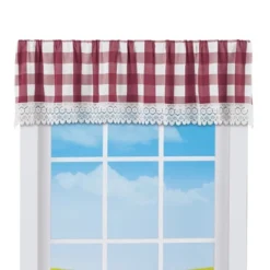 Collections Etc Buffalo Check Plaid Rod Pocket Top Window Valance 10 Collections Etc Buffalo Check Plaid Rod Pocket Top Window Valance -Home Decor Store GUEST 69df5c41 9fba 4bb5 b174 73e92dffc47a