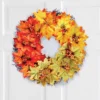 Collections Etc Colorful Fall Maple Leaves Door Wreath 18" X 5" X 18" 1 Collections Etc Colorful Fall Maple Leaves Door Wreath 18" X 5" X 18" -Home Decor Store GUEST 70de9bc5 d9dd 40e7 8bf2 66582bda8650