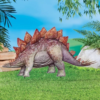 Collections Etc Realistic Stegosaurus Metal Decorative Garden Stake 3 Collections Etc Realistic Stegosaurus Metal Decorative Garden Stake