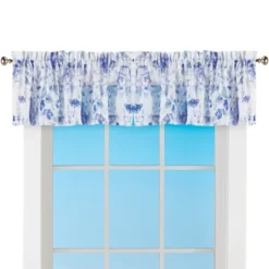 Collections Etc Floral Sheer Valance -Home Decor Store GUEST 76d7d873 d68b 4aee be9c 10f718ed6343