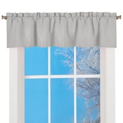 Collections Etc Solid Textured Swag Window Valance With Rod Pocket Top For Easy Hanging - Classic Home Decor For Any Room -Home Decor Store GUEST 7e0e8ad3 f970 415e 9ad0 3afabdfbcc9b