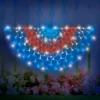 Collections Etc LED Lighted Patriotic 4-Foot Long Bunting 2 Collections Etc LED Lighted Patriotic 4-Foot Long Bunting -Home Decor Store GUEST 81cb4e2f 7214 4c03 95ee 7359314a2318