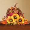 Collections Etc LED Lighted Sunflower Pumpkin Centerpiece 13 X 8.25 X 11.5 1 Collections Etc LED Lighted Sunflower Pumpkin Centerpiece 13 X 8.25 X 11.5 -Home Decor Store GUEST 88423be2 bbe3 4cb6 9748 5043e88667df