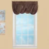 Collections Etc Scoop Two-Piece Rod Pocket Solid-Colored Sheer Valances For Windows, Decorative Accent And Added Privacy For Any Room In -Home Decor Store GUEST 89f2b1fd b09e 410e a292 f19ebb8446d6