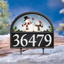 Collections Etc Four Seasons Address Marker Garden Stake -Home Decor Store GUEST 8ee47a47 b2bb 44df a8b9 43527f6f45b0