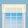 Collections Etc Sheer Splendor Rod Pocket Embroidered Window Valance -Home Decor Store GUEST 9539f93b 3876 4c13 83fd cddec770f292