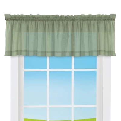 Collections Etc Elegant Sheer Voile Rod Pocket Window Valance 10 Collections Etc Elegant Sheer Voile Rod Pocket Window Valance - Image 8
