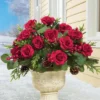 Collections Etc Artificial Holiday Red Rose Bush Arrangement - Set Of 3 12 X 12 X 13 2 Collections Etc Artificial Holiday Red Rose Bush Arrangement - Set Of 3 12 X 12 X 13 -Home Decor Store GUEST 9baceeb9 b50f 4c56 bb6e 94242670dbf4