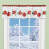 Collections Etc Festive Poinsettia Plaid Rod Pocket Top Window Valance 1 Collections Etc Festive Poinsettia Plaid Rod Pocket Top Window Valance -Home Decor Store GUEST 9bfd690f 0069 42dd 8160 b1b17cf7b87f