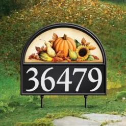 Collections Etc Four Seasons Address Marker Garden Stake -Home Decor Store GUEST 9ecc5a89 b073 4908 baf9 0786181e241e