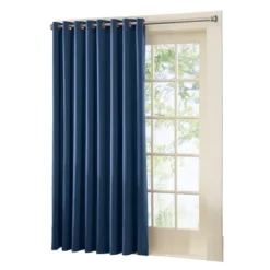 Collections Etc Gramercy Patio Door Grommet Top Curtain Panel, Single Panel, 24 Collections Etc Gramercy Patio Door Grommet Top Curtain Panel, Single Panel, -Home Decor Store GUEST a75874fc f6cb 4615 8b38 25b2efc117f1