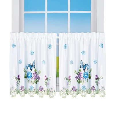 Collections Etc Beautiful Butterfly Curtains 5 Collections Etc Beautiful Butterfly Curtains - Image 3