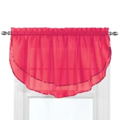Collections Etc Elegance Sheer Ascot Window Valance, Allows Light To Enter While Maintaining Privacy - Decorative Accent For Any Room In -Home Decor Store GUEST b64bd23e b7f7 4645 b6b0 800b33f0cd92
