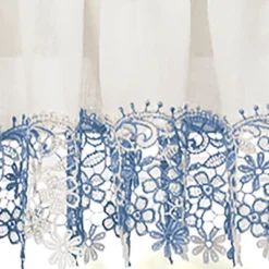 Collections Etc Lillian Floral Lace Trim Window Curtains, Single Panel, 7 Collections Etc Lillian Floral Lace Trim Window Curtains, Single Panel, -Home Decor Store GUEST c0c96f57 afe4 4f92 9e71 2f1149437ff0
