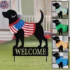 Collections Etc 5 Interchangeable Dog Outdoor Welcome Garden Stake 2 Collections Etc 5 Interchangeable Dog Outdoor Welcome Garden Stake -Home Decor Store GUEST c65c00ee c2ab 4aeb 9ad1 8e19682fb32e
