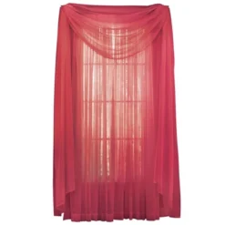 Collections Etc Sheer Window Scarf Curtain, Single Panel, -Home Decor Store GUEST c8d75b85 12ef 4f50 8f32 ab195a4e08cd
