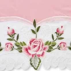Collections Etc Rose Trim Embroidered Rod Pocket Top Window Curtains 8 Collections Etc Rose Trim Embroidered Rod Pocket Top Window Curtains -Home Decor Store GUEST ce79dd8f 7f0a 41be 95a0 f10e979bd1fd
