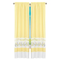 Collections Etc Yellow Butterfly Curtains -Home Decor Store GUEST cffc79a8 fef5 4ba0 820f 9ee4e379e38d