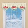 Collections Etc Red Poinsettia Cluster Embroidered Curtain Valance 1 Collections Etc Red Poinsettia Cluster Embroidered Curtain Valance -Home Decor Store GUEST d5e294f5 1b87 4ec4 84b8 03d089d8de3c