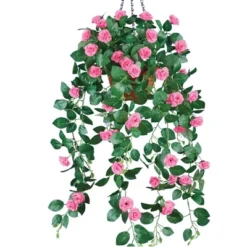 Collections Etc Artificial Cascading Rose Blossom Bushes -Home Decor Store GUEST d74b97ea 1518 48a3 9fe4 3d467e1d0164