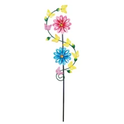 Collections Etc Floral Double Spinner Stakes -Home Decor Store GUEST d9deb822 0d05 408a 8e4a e23e33b5bbcf