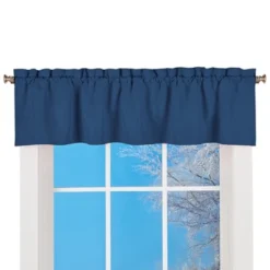 Collections Etc Solid Textured Swag Window Valance With Rod Pocket Top For Easy Hanging - Classic Home Decor For Any Room -Home Decor Store GUEST dc0f8a10 e084 4eb4 a10c 37a453b13308