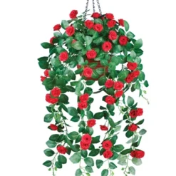Collections Etc Artificial Cascading Rose Blossom Bushes -Home Decor Store GUEST dec5ee1a 76fe 49f8 b06c 90df34558735
