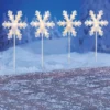 Collections Etc Sparkling Snowflake Holiday Path Light Stake Set -Home Decor Store GUEST e04f46c9 ccf0 4efe b940 c57a96b28281
