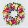 Collections Etc LED Lighted Artificial Mixed Daisies Front Door Wreath 17" X 5" X 17" 2 Collections Etc LED Lighted Artificial Mixed Daisies Front Door Wreath 17" X 5" X 17" -Home Decor Store GUEST e2b55855 f550 44bf 9083 dd431bb7c8b8