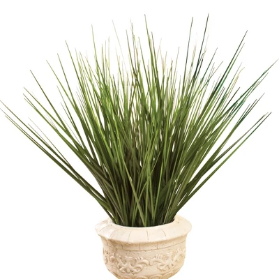 Collections Etc Decorative Grass Bushes - Set Of 3 Indoor Or Outdoor Faux Plants 5 Collections Etc Decorative Grass Bushes - Set Of 3 Indoor Or Outdoor Faux Plants - Image 3